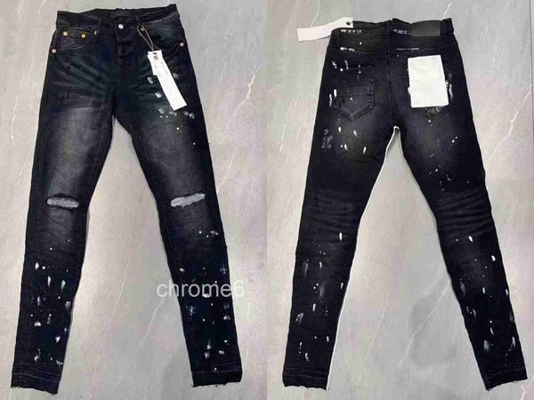 Jeans Designer Homens para Mulheres Calças Marca Verão Buraco Novo Estilo Bordado Auto Cultivo L6 O4WG