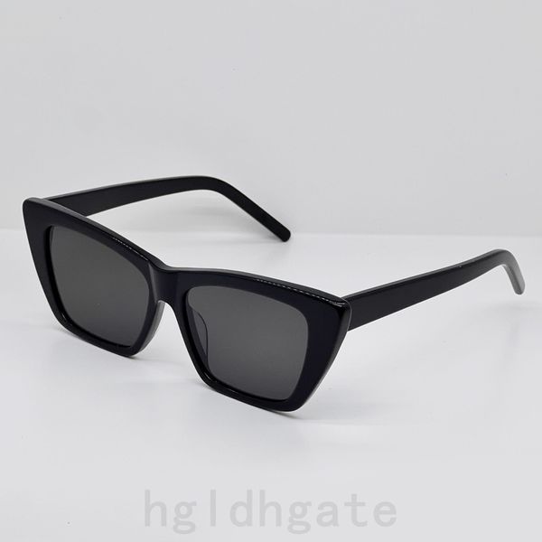 Herren-Damen-Sonnenbrille 276, Designer-Luxus-Modebrille, Sportbrille, weißer UVB-Schutz, Katzenaugenform, schwarze Farbtöne, Herren-Designer-Sonnenbrille PJ020