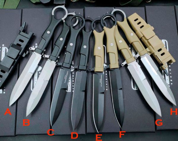 Coltello da caccia a lama fissa Extrema-ratio 606 Lama in acciaio N690 Manici in fibra di vetro in nylon Attrezzo da campeggio per esterni Coltelli dritti per autodifesa da combattimento tattico