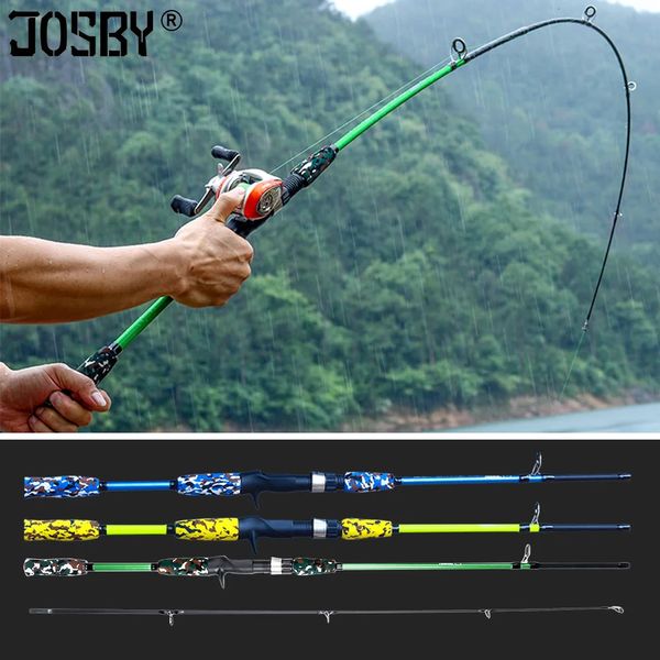 Spinning Casting Hand Köder Angelrute Pesca Carbon Pole Canne Karpfen Fliegen Getriebe Reel Sitz Feeder Ultraleicht Mini Reise Surf 18M 240119