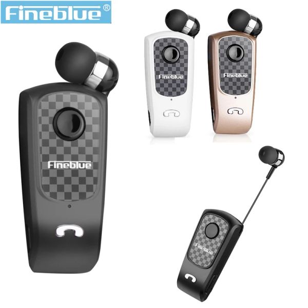 Плантаторы FineBlue f Plus мини -беспроводные наушники с микрофонным клипсом Bluetooth v4.0 Гарниза ручной