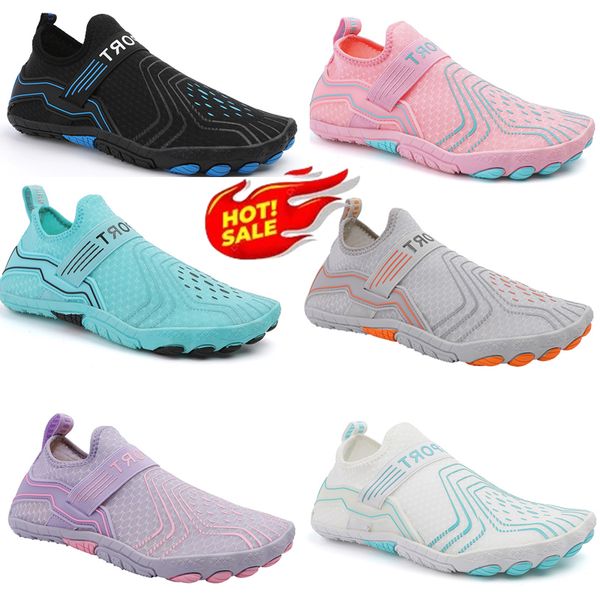 Outdoor Barfuß-Schwimmschuhe Tauchen Einzelschuhe Waten Strandschuhe Fitness Fahrradschuhe Bergsteigen Five Finger Creek Tracing Schuh 36-45