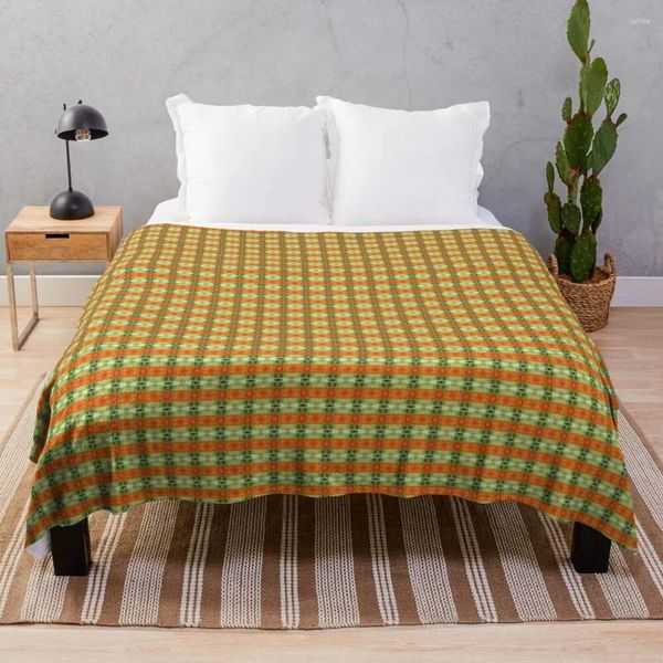 Coperte Autunno Foglie Texture Letto Boho Woven Art Aphmau Coperta da tiro