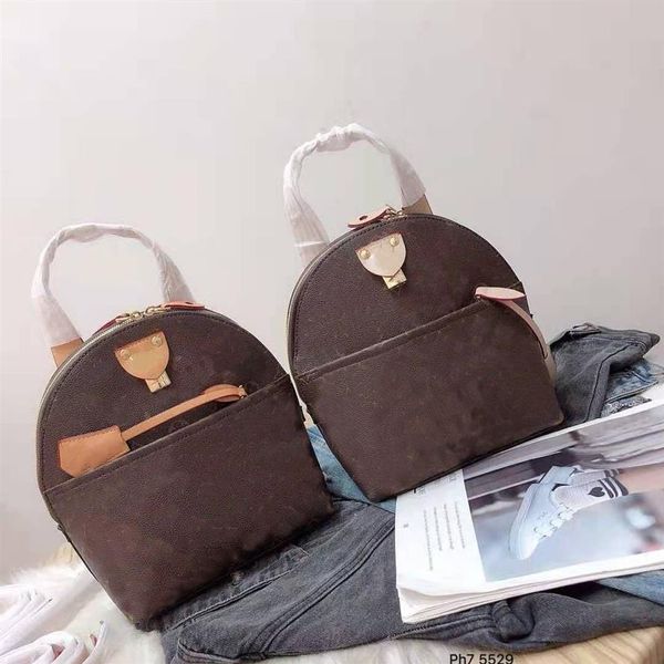 Женские сумки для девочек и женщин, рюкзак из натуральной кожи, стильный женский плечевой рюкзак с косым крестом, дорожные рюкзаки для чтения с принтом Fas221J