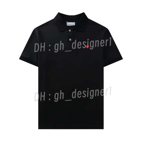 2024 am1 paris moda markası tees erkekler kadın tasarımcı lüks yüksek kaliteli polo amis t gömlek gündelik tişört yuvarlak boyun erkek kadın unisex tees 18