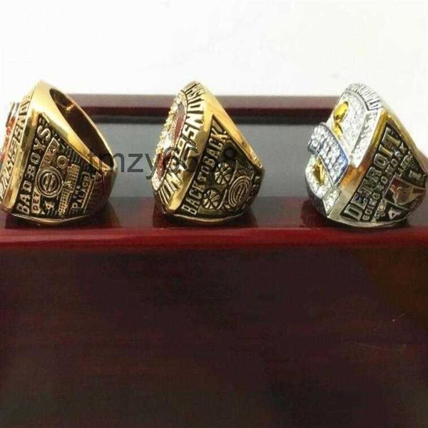 Fans'Collection 2004 1990 1989 Anelli da campionato Pistons Wolrd Champions Basketball Team Ring Sport Souvenir FA330D VYP7