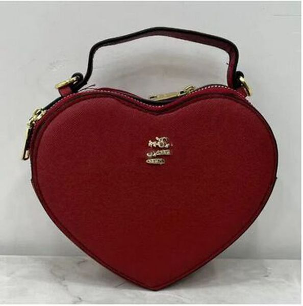 Borsa a tracolla Shopper Borse a tracolla Borsa in pelle PU di alta qualità Borse da donna firmate Borse a forma di cuore Borse a tracolla moda donna Co0127