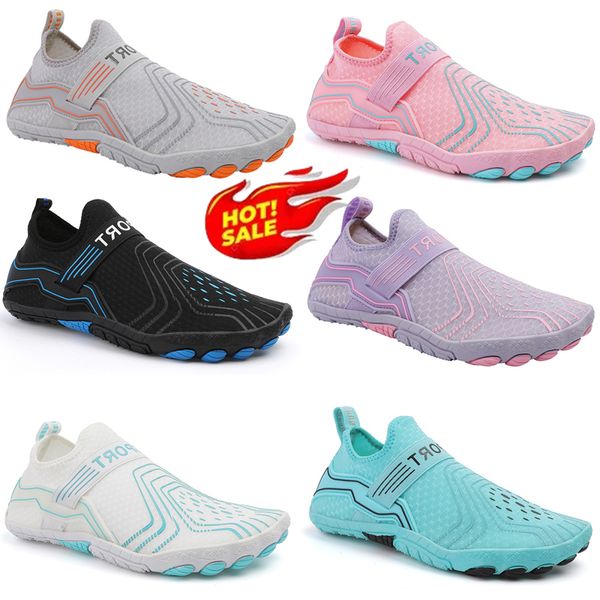 Neue schnell trocknende Sommer-Wasserschuhe, Unisex, Strandsocke, Barfuß-Turnschuhe, Herren, Schwimmen, Upstream-Sport, Tauchen, Aqua-Schuhe, Damen, 36–45