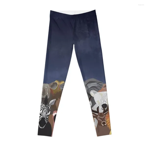 Pantaloni attivi Night Under The Stars Leggings Abbigliamento sportivo Donna Palestra Abbigliamento fitness Top da donna