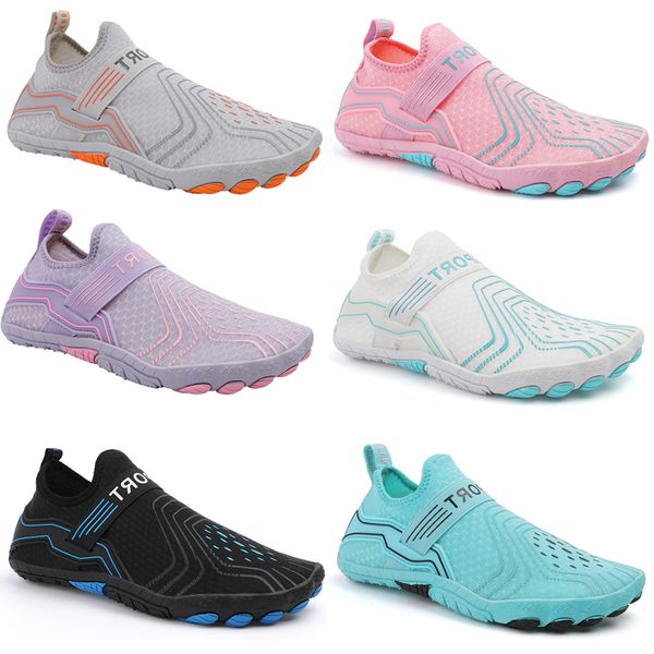 GAI GAI GAI Sandali Scarpe da scoglio Uomo Estate Nuoto Rosso Arancione Verde Blu Rosa Nero Viola Outdoor Uomo Donna Pantofole Quick Dry Aqua Flats Calza yoga