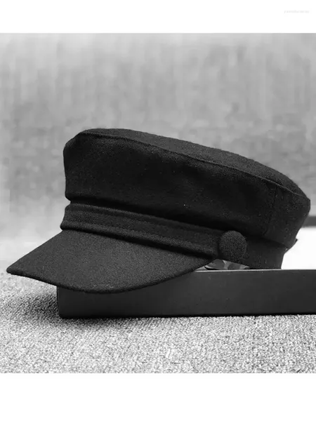 Береты 56 см, 56-58 см, 59 см, 61 см, маленькая голова, женские фетровые армейские кепки, мужские большие размеры, темно-синие шапки, черные шерстяные военные шапки для взрослых