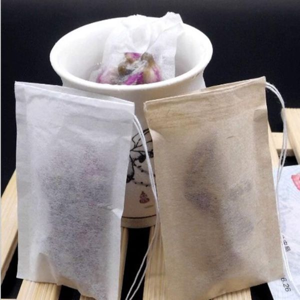 5000 pçs / lote linha de extração de papel de filtro de qualidade alimentar favorável ao meio ambiente 7 9 saco de chá tradicional saco de medicina chinesa café filte182Y
