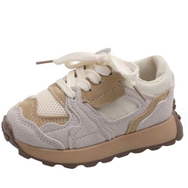 2024 neue Frühling Sommer kinder Sportschuhe Jungen Laufschuhe Zauber Farbe Spleißen Mädchen Wohnungen Casual Schuhe Flut