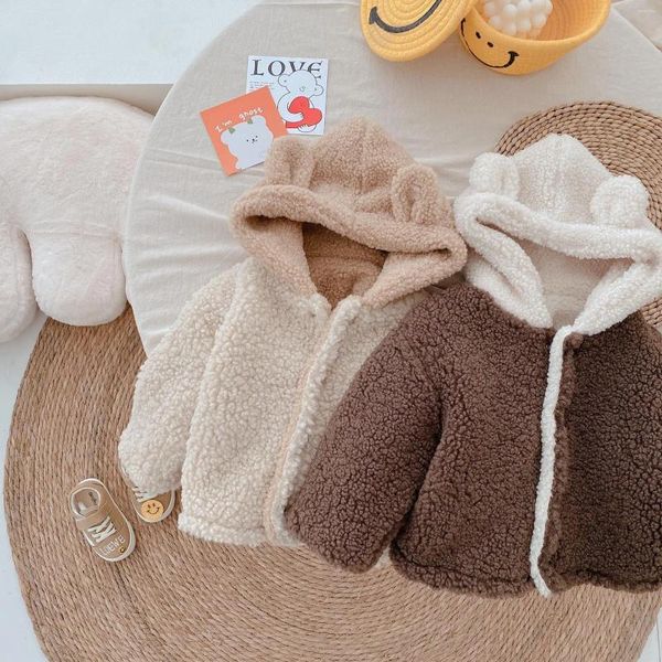 Casaco de inverno para crianças, jaqueta de inverno para crianças, meninas, meninos, parkas, fofo, quente, pele sintética para meninas, roupas infantis, doce, macio, festa, casacos de bebê