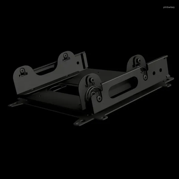 Computerkühlungen Mehrschichtiges überlagertes Festplattenlaufwerk 12-cm-Lüfterpositions-Absorberhalterung 3,5-Zoll-mechanischer Schockp