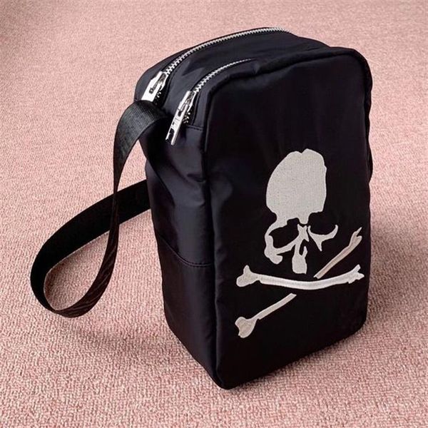 Designer-19ss versione nuovo giappone Mastermind MMJ Skull Hiphop Moda Borsa a tracolla Borsa a tracolla multifunzione inclinata cintura279g