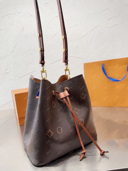 Designer NEO Tasche NOE Kordelzug Eimer Tasche Frauen Umhängetasche Blume Brieftasche Luxus Handtasche Marke Brief Highs Qualität Handtasche Crossbodys Tasche