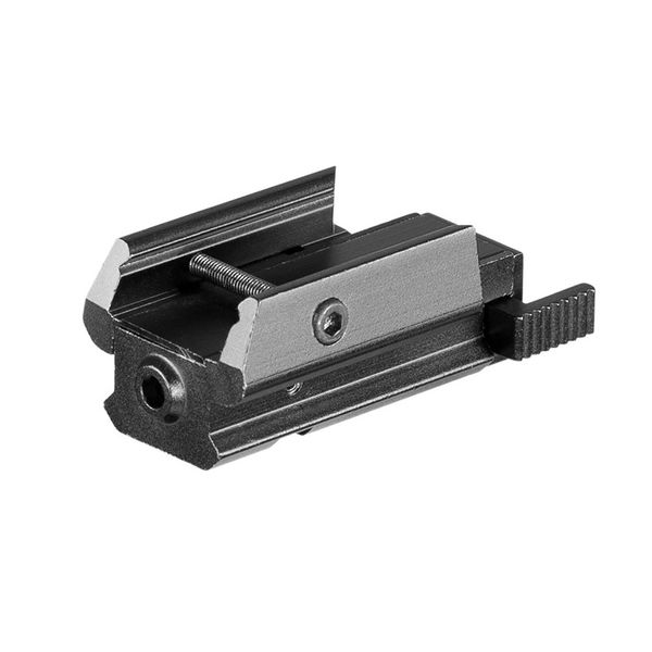 Tactiacl pistola compacta mira laser vermelha rifle de caça mini ponto vermelho laser weaver montagem em trilho