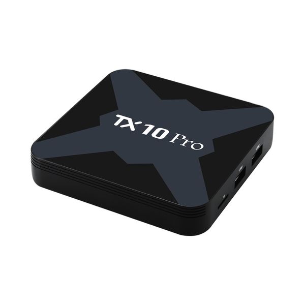 TX10 Pro TV BOX ANDROID 13 os ALLWINNER H313 Quad CORE 4K 8G RAM 128GB ROM DUAL WIFI BT TELECOMANDO VOCALE