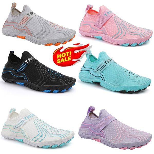 Scarpe da acqua estive ad asciugatura rapida da esterno Scarpe da spiaggia unisex da mare Calzino a piedi nudi Scarpe da ginnastica da uomo Nuoto a monte Sport Immersioni Scarpe da acqua Donna taglia 36-45