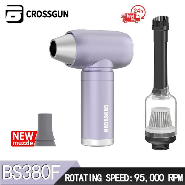 Crossgun Mini Jet Turbo Fan Elektrikli Hava Blower Şarj Edilebilir Sıkıştırılmış Hava Duster Temizleyici Turbofan Bilgisayar Barbekü Jetfan Fan 240118