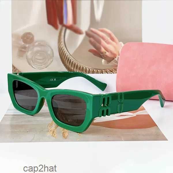 Дизайнерские солнцезащитные очки miumius для женщин овальные солнцезащитные очки Mui Top Ladies Boutique 1 Highend Best Version Очки из ацетата CUIJ