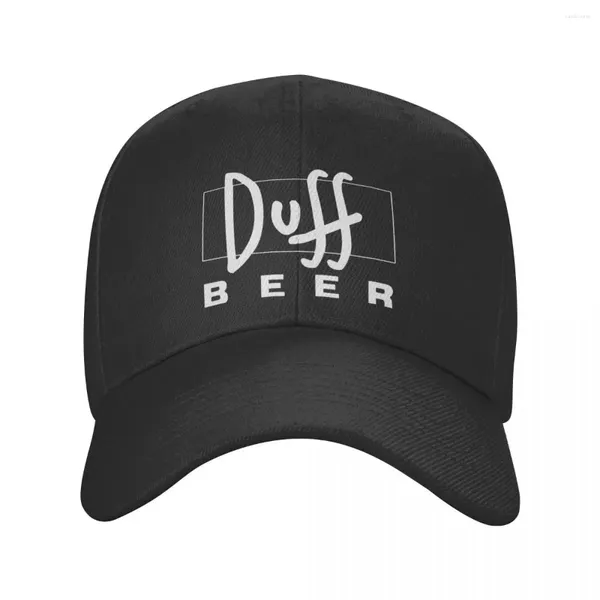 Бейсбольные кепки, классическая бейсболка Duff Beer для женщин и мужчин, регулируемая шляпа для папы, летние спортивные шапки Snapback