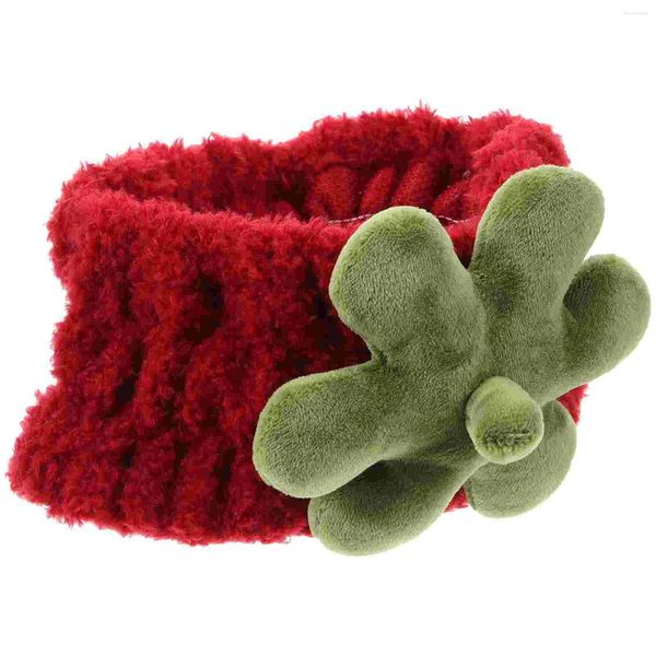 Bandane Fragola Lavaggio del viso Fascia Cura della pelle Fasce Spa per le donne Nastri per capelli Foglia Fascia per capelli Coral Fleece Trucco Ragazza Tiara