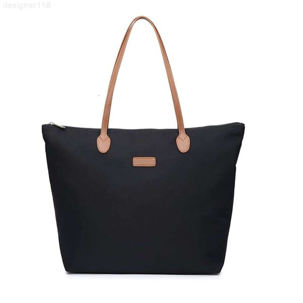 Bolsa tote de nylon personalizada de alta qualidade, grande capacidade, 2024, novo designer de luxo, alça de ombro, sacola de viagem para mulheres, 2024