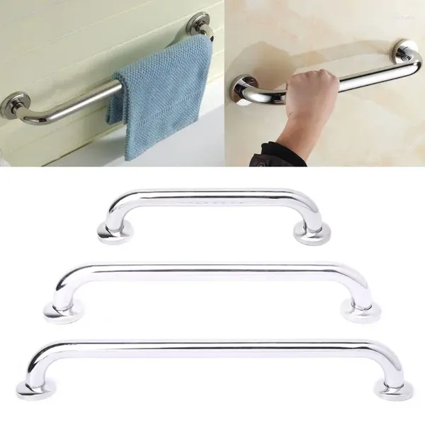 Set di accessori da bagno Y1UB 30/40/50 cm in acciaio inossidabile vasca da bagno corrimano maniglione doccia supporto di sicurezza