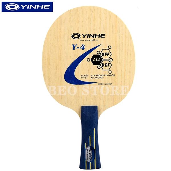 YINHE Y4 Carbon Table Tennis Blade Allround Original Galaxy Ping Pong Bat Paddle 240122
