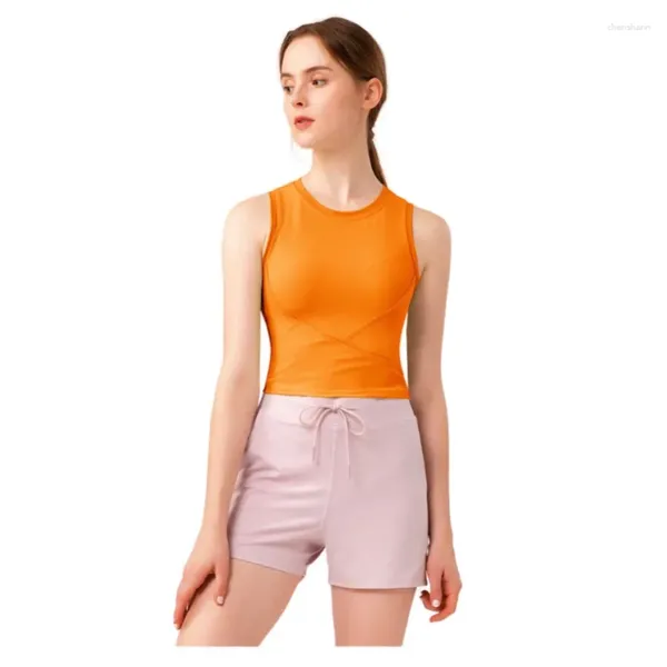 Damen-Tanks, Sommer, sexy, rückenfrei, Tank-Top, Weste, Damen, ärmellos, Yoga, Fitness, gerippt, Leibchen, Mädchen, Laufen, Sportbekleidung, weiblich, Basic-Shirts