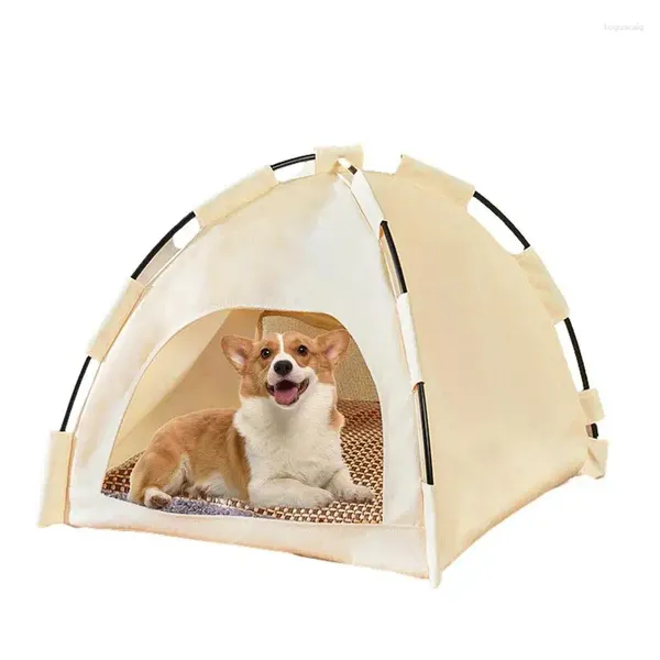 Barraca transportadora para cães, tenda para animais de estimação, casa lavável, tenda para gatos, 42 38cm, casas portáteis, gaiola para filhotes