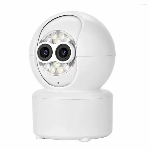 ICsee APP Lente Dupla Cor PTZ Câmera IP AI Detecção Humanóide Alarme de Segurança Doméstica CCTV Monitor de Bebê