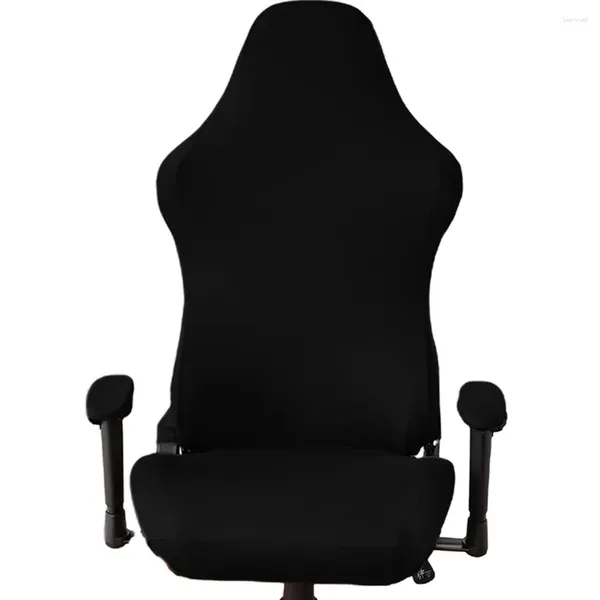 Чехлы на стулья, игровой защитный чехол, чехол для геймера, без подлокотников для компьютерной комнаты, чехлы на сиденья из полиэстера