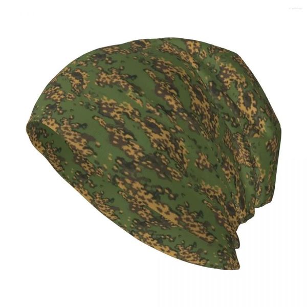 Berretti Berretti russi Woodland Camouflage Bonnet Autunno Inverno Street Skullies Berretti Esercito Militare Camo Maglia Primavera Berretto a duplice uso