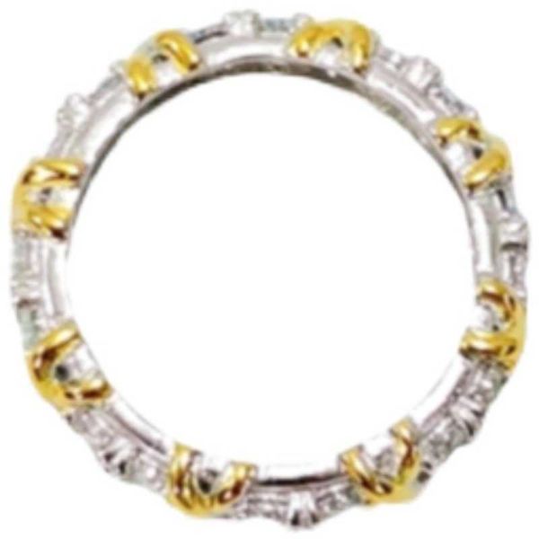 Дизайнерский бренд TFF S925 Серебряный серебряный серебряный кольцо для мужчин и женщин любовников x Маленькая роскошная двойная сеть красная универсальная с логотипом