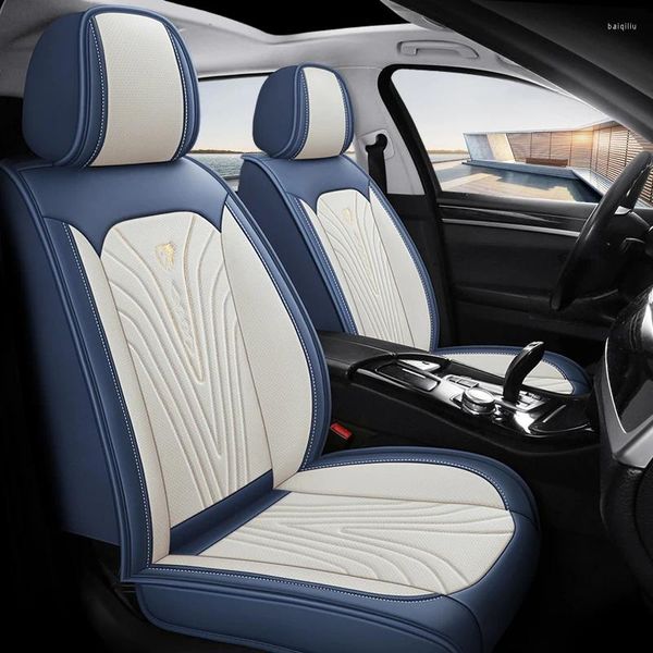 Capas de assento de carro YUCKJU Capa de couro para BYD todos os modelos G3 G6 S6 M6 F0 F3 Surui SIRUI F6 L3 G5 S7 E6 E5 Estilo Acessórios de automóveis