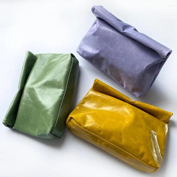 Вечерние сумки Простой дизайн Сумки Офис Карман для мобильного телефона Женская сумка Высокое качество из натуральной кожи 01