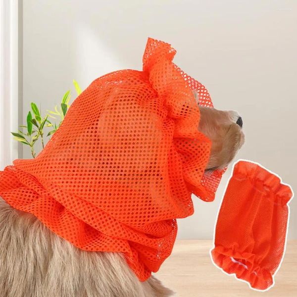 Cão vestuário snood macio antiderrapante quente à prova de ruído earmuffs confortável chapéu ansiedade alívio aliciamento acessórios para animais de estimação