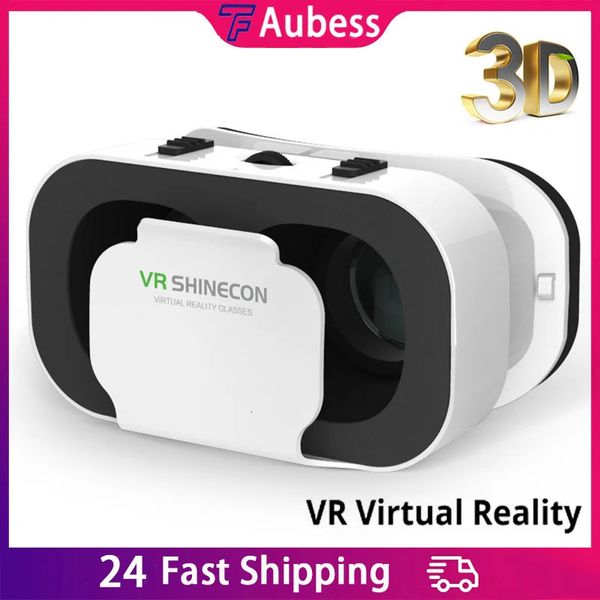 3D VR G05 Óculos de Realidade Virtual Viar Óculos de Fone de Ouvido Dispositivos Lentes de Capacete Inteligente para Celular Smartphones Móveis Visualizador 240124