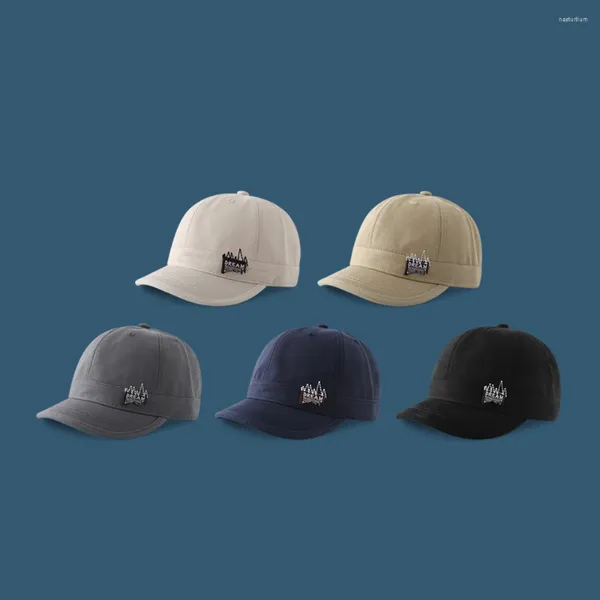 Бейсбольные кепки Спортивная кепка с короткими полями Бейсбольные кепки для женщин Мужчины Открытый козырек Повседневная шляпа Snapback Dad Designer Gorros