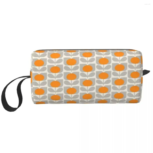 Kosmetische Taschen benutzerdefinierte Primrose Multi Orla Kiely Druckenstilltasche Make -up Organizer Lady Beauty Storage Dopp Kit Case Box Geschenke