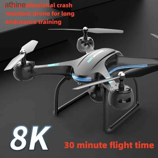 Drohnen Drohne 2.4G Neue 808 High-Definition-Luftbildfotografie Großformatige Langzeit-Berufsausbildung Fallsichere vierachsige YQ240129