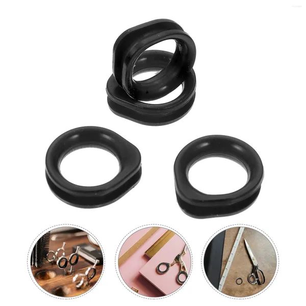 Abbigliamento per cani 10 pezzi Forbici Anelli per dito in silicone Accessori Coperture per taglio