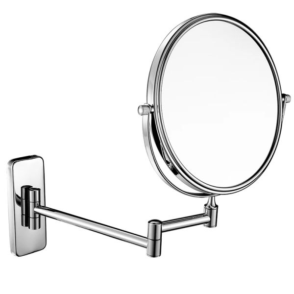 Зеркала Gurun, 10-кратное увеличение, настенное косметическое зеркало для ванной комнаты, двусторонние зеркала для бритья и макияжа с нормальным увеличением