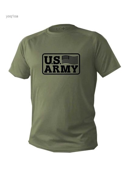 Herren T-Shirts Neue Sommer Casual Männer Kurzarm Baumwolle T-shirt Grün Oliv Armee Militärische Taktische Flagge T-shirt Hip Hop tees Tops Harajuku