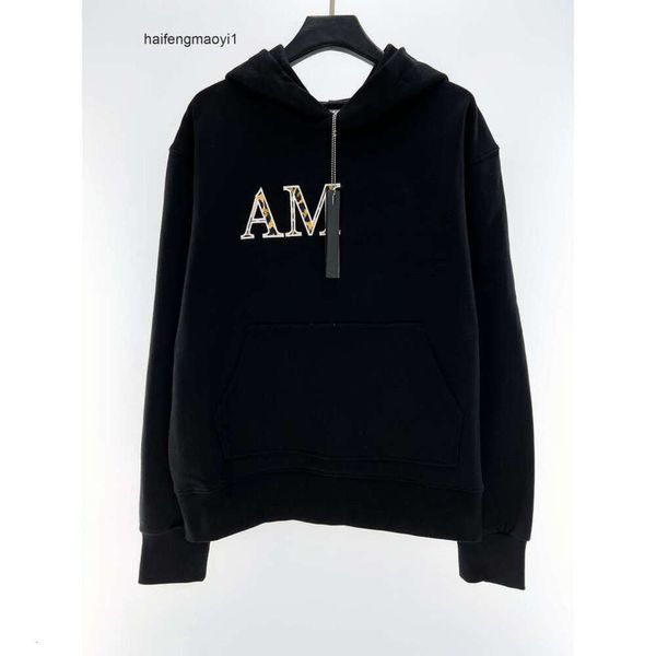 Buchstaben Männer Amari Hoodies Amirl Leopard Amis Street Hoodie AM Fashion Amar Sweatshirts Miri Print AM2 Hoodie Hip-Hop Designer Unisex Herren Kapuze QINJ