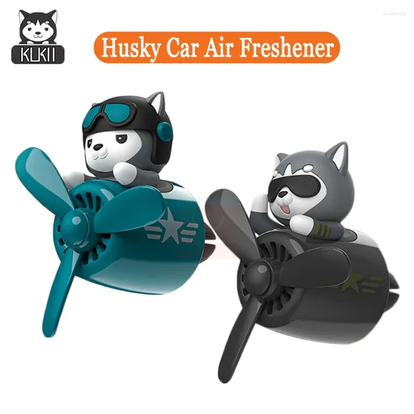 Husky piloto carro ambientador saída hélice aromatizante acessórios interiores homem e mulher auto perfume difusor