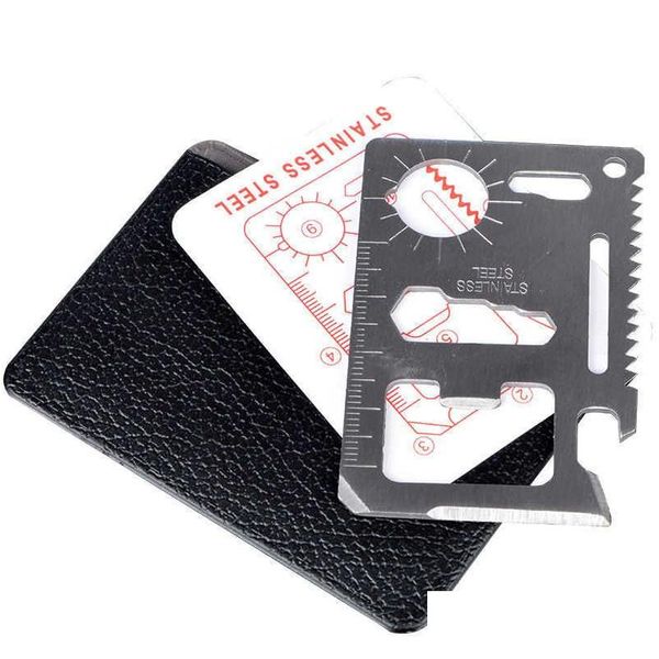 Altri accessori moda Coltello Edc Carta multifunzionale Salvavita Sega Rer Strumenti per camma esterna Cacciavite 9Pst Consegna a goccia Dhmdo